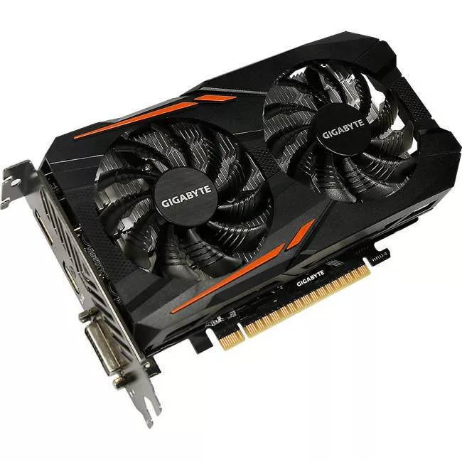 GIGABYTE GV-N1050OC-3GD Ultra Durable 2 GeForce GTX 1050 Graphic Card - 1.44 GHz Core - 3 GB GDDR5
