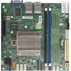 Supermicro MBD-A2SDI-2C-HLN4F-O Server Motherboard - Socket BGA-1310 - Intel 2x DDR4 - Mini ITX