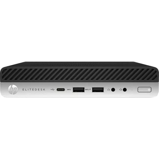 HP 4CC74UT#ABA EliteDesk 800 G4 Desktop Mini - Intel Core i5-8500T 2.10 GHz - 8 GB DDR4 SDRAM