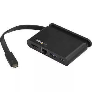 StarTech DKT30CHCPD USB C Multiport Adapter w/ HDMI - 4K - Mac / Windows - 1xA + 1xC - 100W PD 3.0