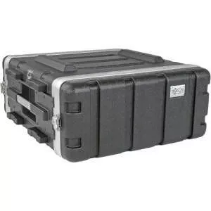 Tripp Lite SRCASE4U 4U ABS Server Rack Equipment Flight Case for Shipping & Transportation