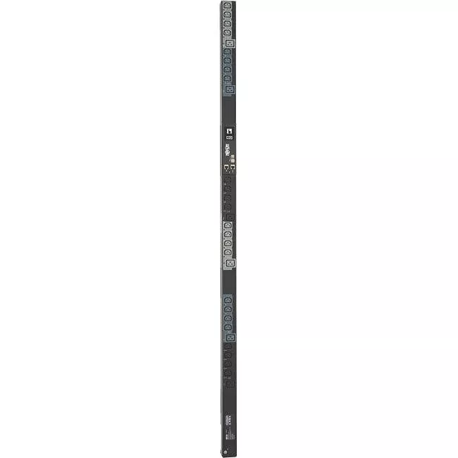 Tripp Lite PDU3EVSR6L2120 PDU 6.7kW 200-240V 3PH Switched PDU - LX Interface Gigabit 30 Outlets L21-20P Input Outlet Monitoring LCD 1.8 m Cord 0U 1.8 m Height TAA