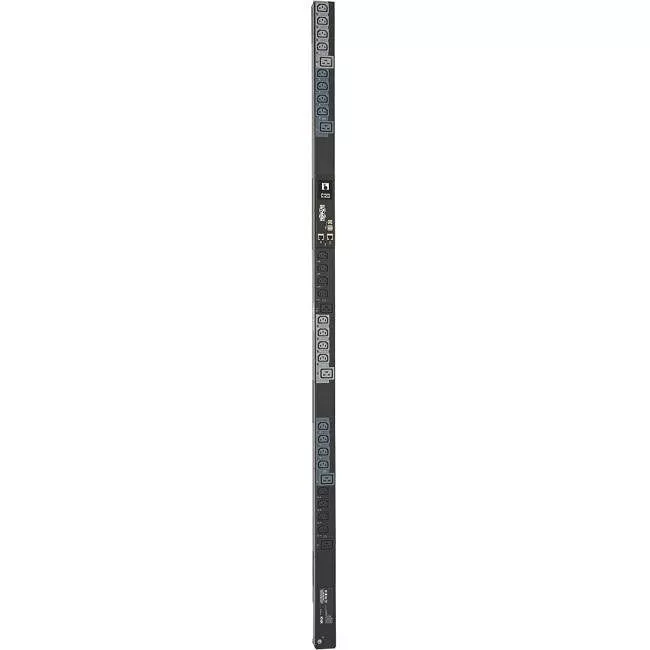 Tripp Lite PDU3EVS6L2120 PDU 6.7kW 200-240V 3PH Switched PDU - LX Interface Gigabit 30 Outlets L21-20P Input LCD 1.8 m Cord 0U 1.8 m Height TAA