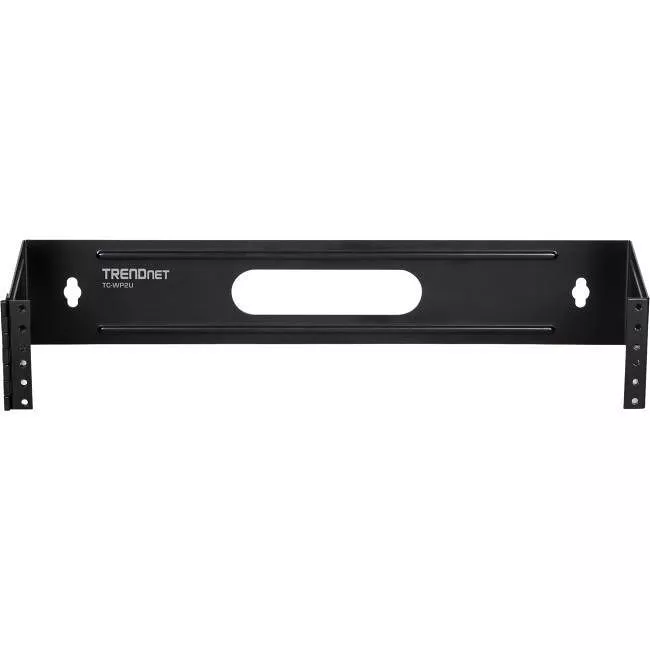 TRENDnet TC-WP2U 2U 19-inch Hinged Wall Mount Bracket for Patch Panels and PDU Power Strips, , Supports EIA-310, Steel Construction, Use with TC-P24C6 & TC-P16C6 Patch Panels (sold separately)