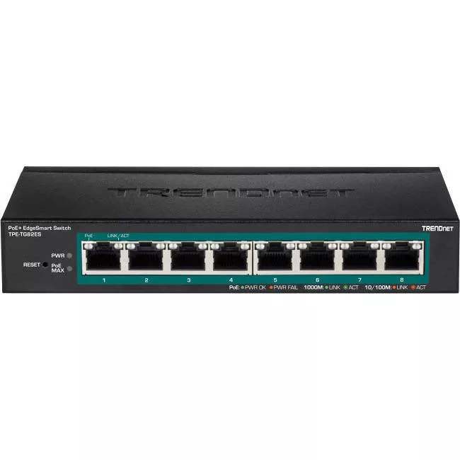 TRENDnet TPE-TG82ES EdgeSmart Ethernet Switch