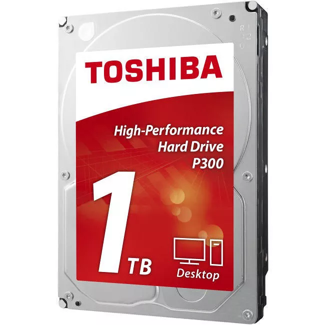 Toshiba HDWD110UZSVA Hard Drive - 1 TB - 64 MB - 3.5 - SATA - 7200