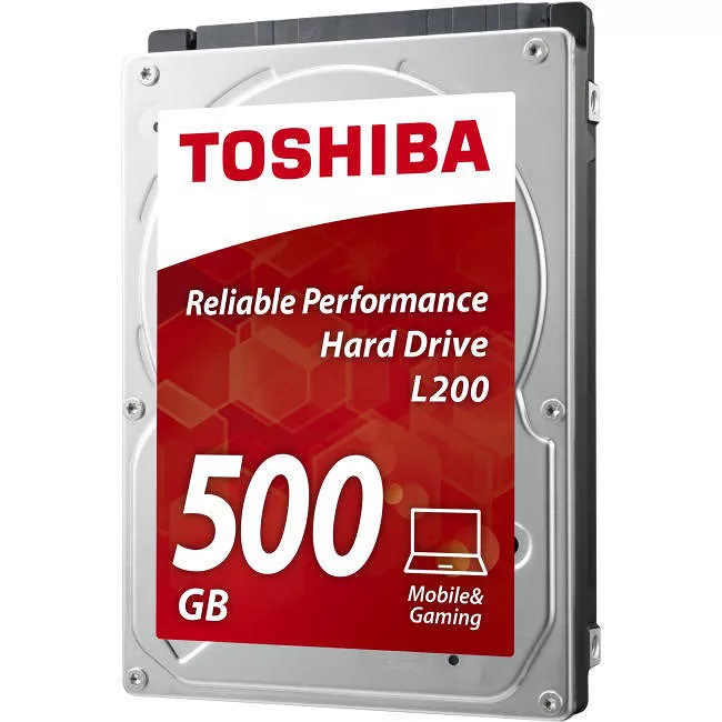 Toshiba HDWJ105UZSVA Hard Drive - 500 GB - 2.5 - 5400 - SATA - 8 MB