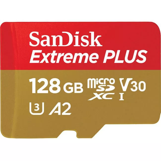 SanDisk SDSQXBZ-128G-ANCMA Extreme PLUS 128 GB microSDXC