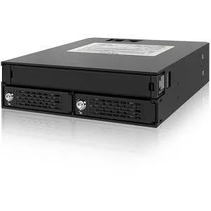ICY DOCK MB994IKO-3SB Drive Enclosure - Internal - Black