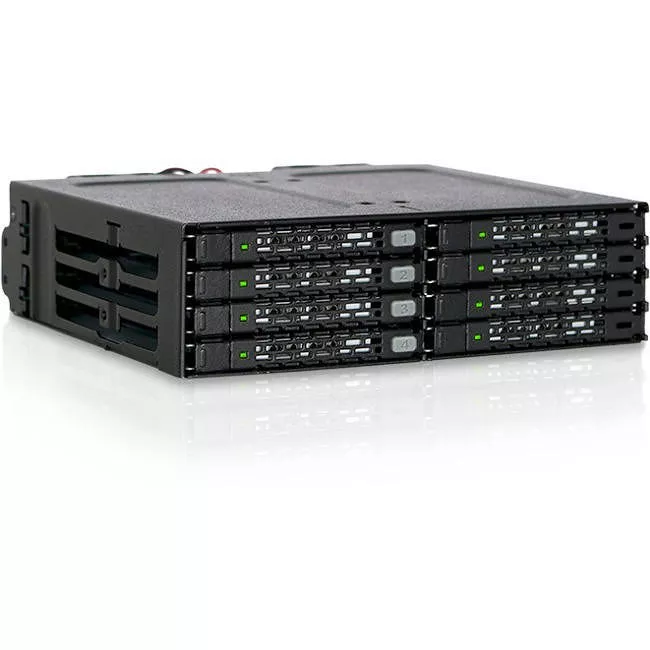 ICY DOCK MB998IP-B ToughArmor Drive Enclosure Internal - Black