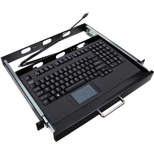 Adesso AKB-425UB-MRP Touchpad Keyboard with Rackmount