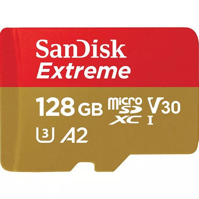 SanDisk SDSQXA1-128G-AN6MA Extreme 128 GB UHS-I microSD