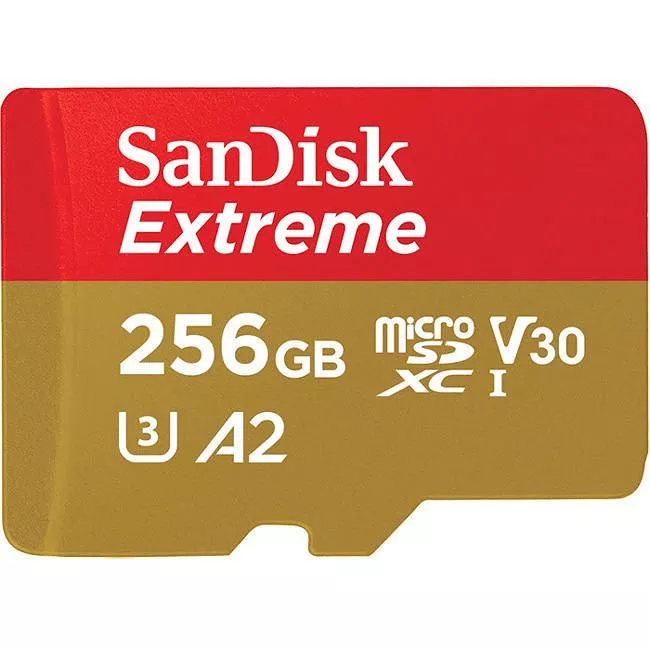 SanDisk SDSQXA1-256G-AN6MA Extreme 256 GB microSDHC