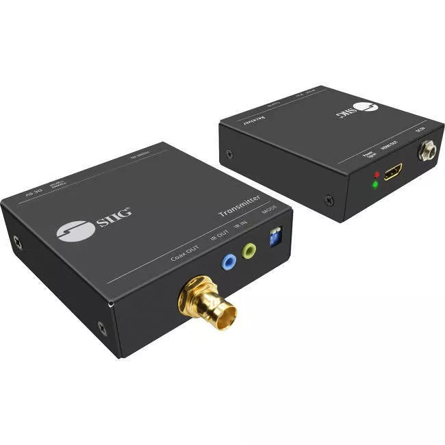 SIIG CE-H23S11-S1 1080p HDMI over Coaxial with IR Extender