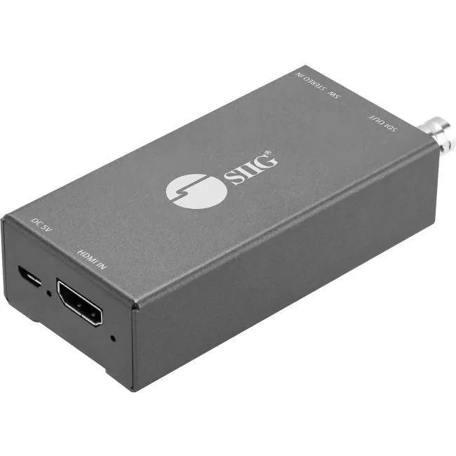SIIG CE-SD0911-S1 HDMI to 3G/HD/SD-SDI with Audio Embedder Mini Converter