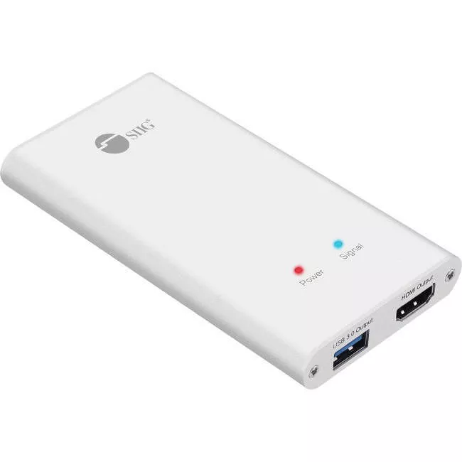 SIIG CE-H23R11-S1 USB 3.0 HDMI Capture Adapter Plus