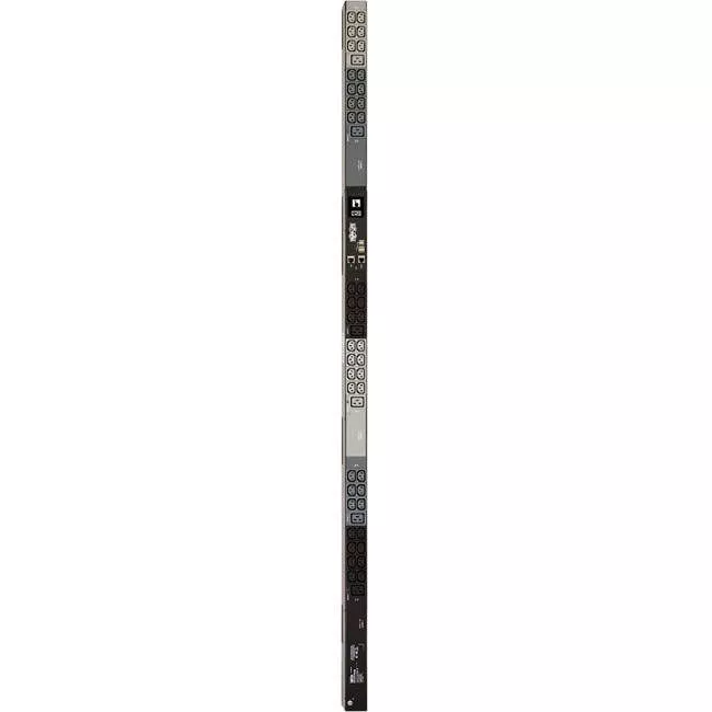 Tripp Lite PDU3XEVN6G20 PDU 11.5kW 208-240V 3PH Monitored PDU - LX Interface Gigabit 48 Outlets IEC 309 16/20A Red 360-415V Input LCD 1.8 m Cord 0U 1.8 m Height TAA