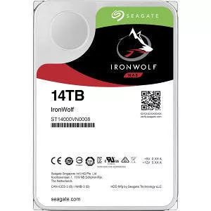 Seagate ST14000VN0008 IronWolf Hard Drive - 14 TB - 256 MB - 3.5 - SATA - 7200