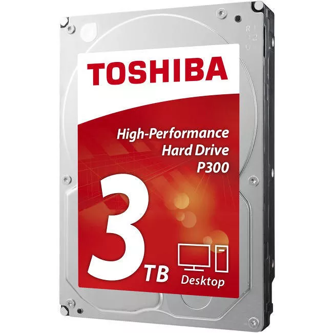 Toshiba HDWD130UZSVA Hard Drive - 3 TB - 64 MB - 3.5 - SATA - 7200