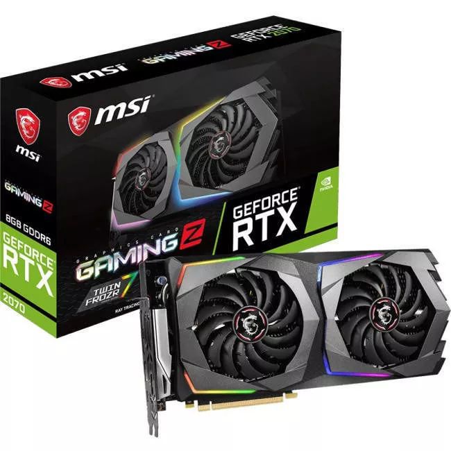 MSI G2070GZ8 GeForce RTX 2070 GAMING Z 8G Graphic Card - 1.41 GHz Core - 8 GB GDDR6