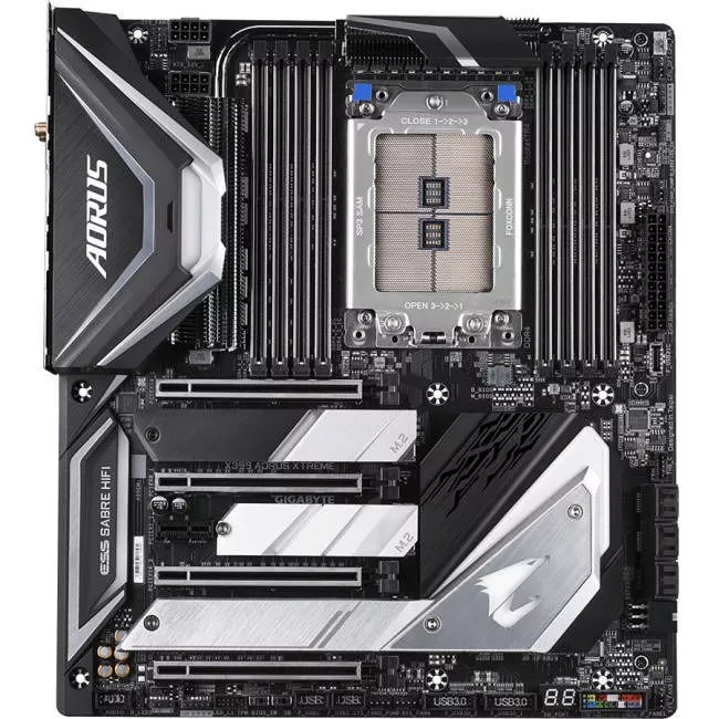GIGABYTE X399 AORUS XTREME Ultra Durable X399 XTREME Desktop Motherboard - AMD Chipset - Socket TR4