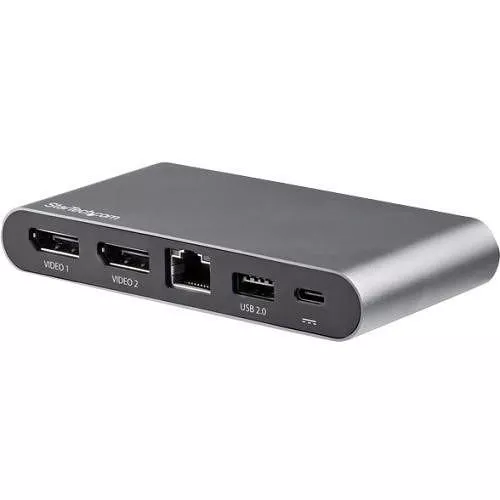 StarTech DK30C2DAGPD USB C Multiport Adapter - Dual 4K Monitor - Dual DisplayPort - 2x USB-A Ports