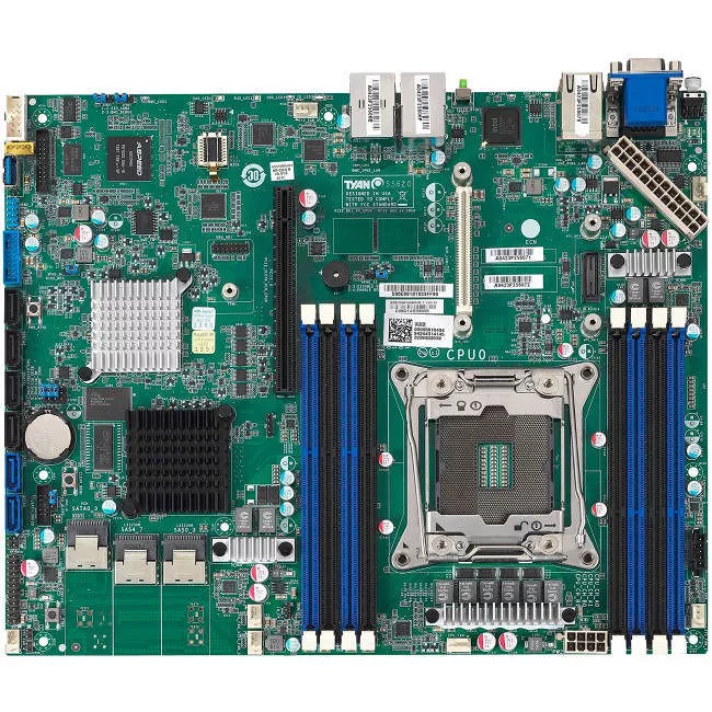MiTAC S5620GM2NR Server Motherboard - 1x Socket R LGA-2011 - Intel C612 - 8x DDR4 - RAID - 1x PCIe x16 - ATX
