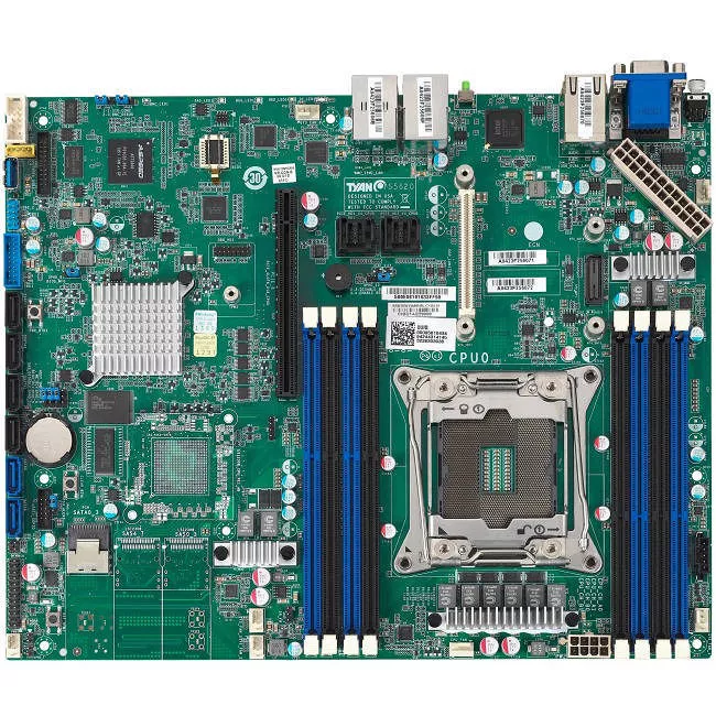 MiTAC S5620WGM2NR Server Motherboard - 1x Socket R LGA-2011 - Intel C612 - 8x DDR4 - RAID - 1x PCIe x16 - ATX