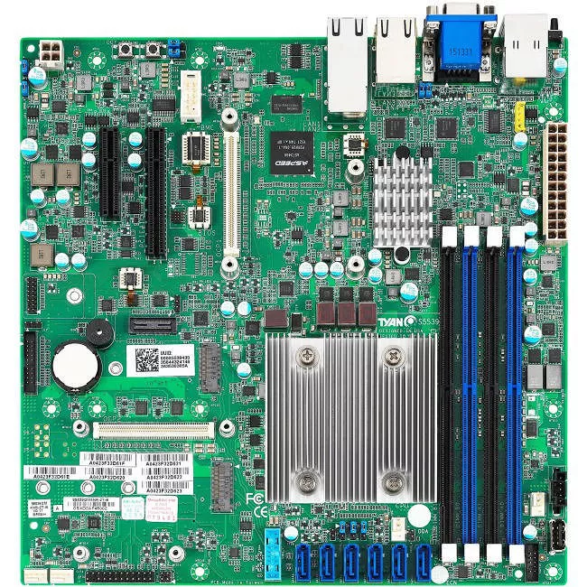 MiTAC S5539GM2NR-D67 Server Motherboard - Intel 4x DDR4 - Micro ATX