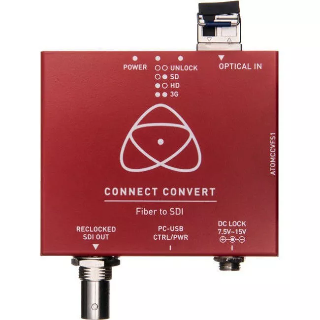Atomos ATOMCCVFS1 Connect Convert Fiber | Fiber to SDI Converter