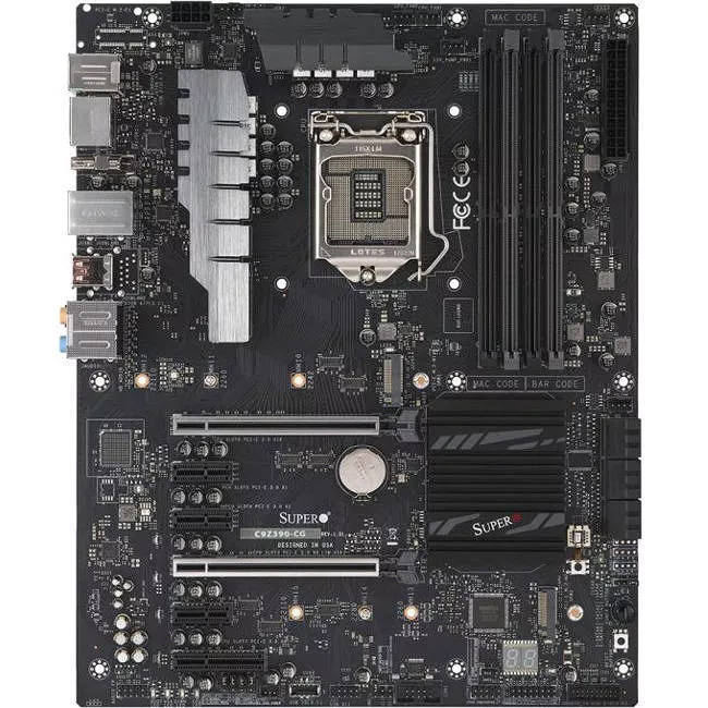 Supermicro MBD-C9Z390-CG-O Motherboard - LGA 1151 - Intel Z390