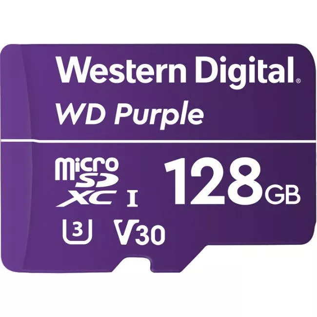 WD WDD128G1P0A Purple 128 GB microSDXC