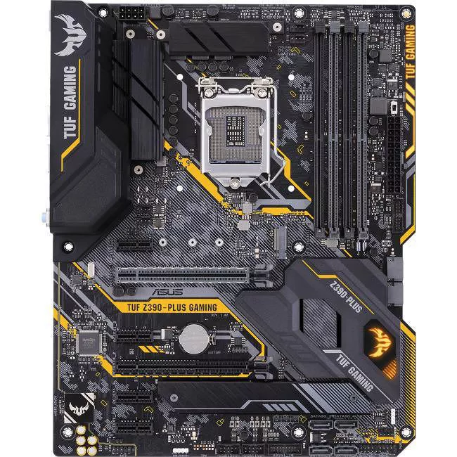 ASUS TUF Z390-PLUS GAMING Desktop Motherboard - Intel Chipset - Socket H4 LGA-1151