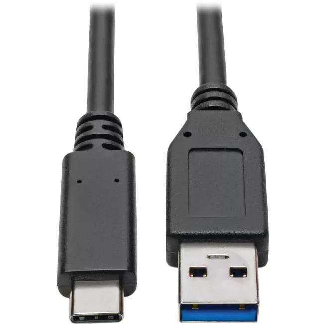 Tripp Lite U428-C03-G2 Eaton Tripp Lite Series USB-C to USB-A Cable (M/M), USB 3.2 Gen 2 (10 Gbps), USB-IF Certified, Thunderbolt 3 Compatible, 3 ft. (0.91 m)