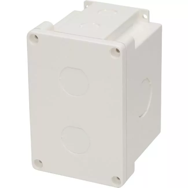 Tripp Lite N206-SB01-IND Waterproof Cat5e / Cat6 Electrical Junction Box 2 Cutouts TAA