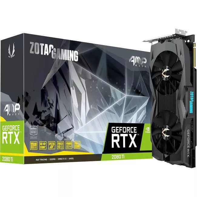 ZOTAC ZT-T20810H-10P Gaming GeForce RTX 2080 Ti AMP Maxx Graphic Card