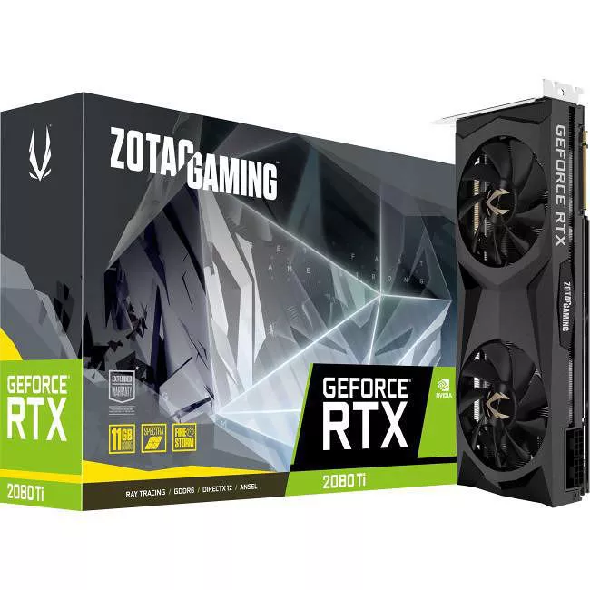ZOTAC ZT-T20810G-10P Gaming GeForce RTX 2080 Ti Twin Fan Graphic Card
