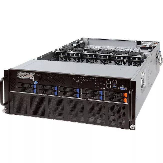GIGABYTE G481-H80 4U Barebone - Intel C621 Express Chipset - 2X Socket LGA 3647 - 8X Tesla V100 GPU