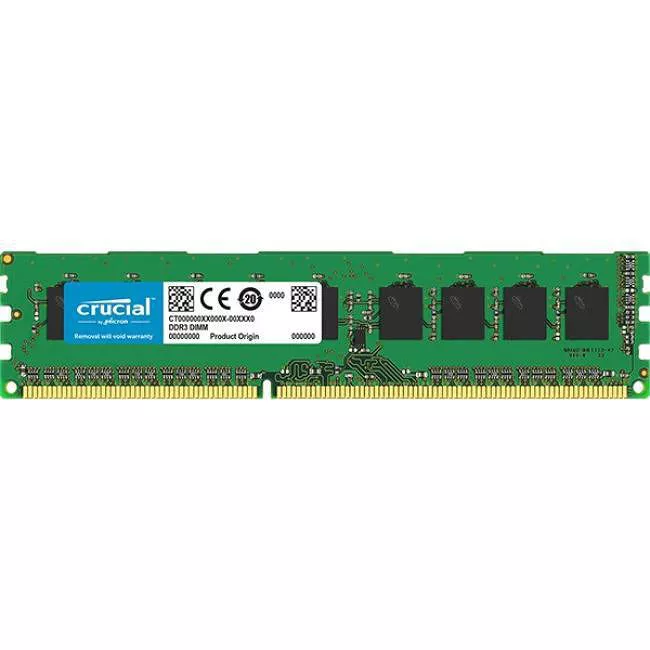 Crucial CT51264BD160BJ 4GB (1 x 4 GB) DDR3 SDRAM Memory Module - Non-ECC - Unbuffered