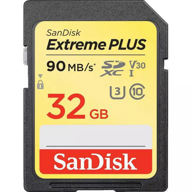 SanDisk SDSDXWF-032G-ANCIN Extreme PLUS 32 GB SDHC