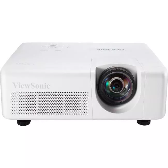 ViewSonic LS625W 3200 Lumens DLP WXGA Short Throw Laser Projector with Horizontal and Vertical Keystone Correction and LAN Control