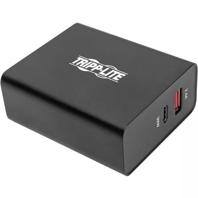 Tripp Lite U280-W02-A1C1 Dual-Port USB Wall Charger with PD Charging - USB-C (39W) & USB-A (5V 2.4A/12W)
