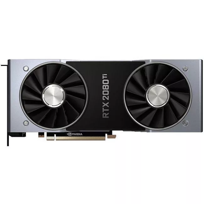 NVIDIA 900-1G150-2530-000 GeForce RTX 2080 Ti Founders Edition Graphic Card - 11 GB GDDR6