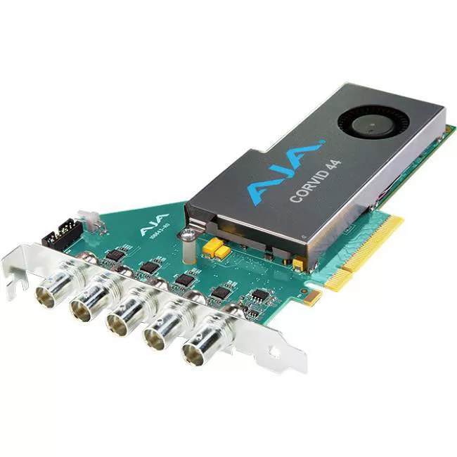 AJA CORVID 44 BNC 8-Lane PCIe 2.0, 4x SDI on Full Size BNC, Independently Configurable