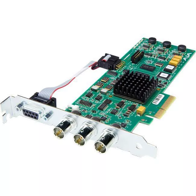 AJA CORVID 3G 4-lane PCIe Card, 3G / HD / SD SDI I/O