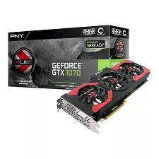 PNY VCGGTX10708XGPB-OC2 NVIDIA GeForce GTX 1070 Graphic Card - 8 GB