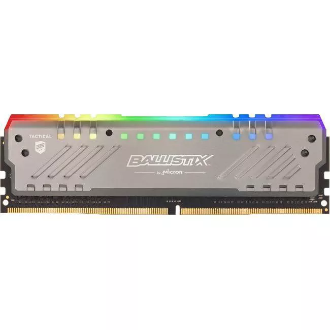 Crucial BLT8G4D26BFT4K Ballistix Tactical Tracer 8 GB DDR4-2666 Memory - DIMM - 1.20 V - 2666 MHz