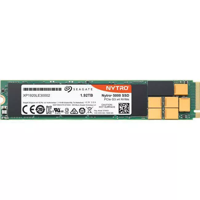 Seagate XP1920LE30002 Nytro SSD - 1.92 TB - Internal - M.2 22110 - PCIe 3.0 x4