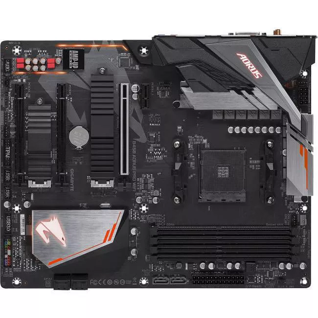 GIGABYTE B450 AORUS PRO WIFI Ultra Durable - AMD Chipset - Socket AM4