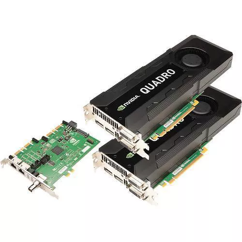 PNY VCQK5200SYNC-2K52KIT Dual Quadro K5200 Graphic Card - 8 GB GDDR5 + Quadro Sync (Turnkey Kit)